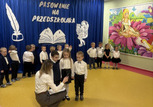 pasowanie Tymek Maja Marcel