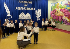 pasowanie Tymek Maja Marcel 2