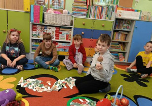 Zabawa dydaktyczna pt: Warzywa i owoce