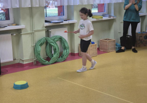 Turniej gier i zabaw ruchowych.