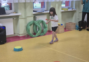 Turniej gier i zabaw ruchowych.