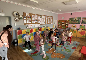 Zabawa ruchowa na zakończenie zajęć