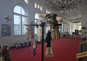 Udział w warsztatach teatralnych pt." Porusz sobą, porusz lalką"