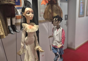 Udział w warsztatach teatralnych pt." Porusz sobą, porusz lalką"