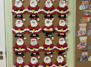 Mikołaj praca plastyczna