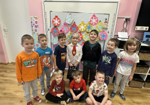 Franio z kolegami z grupy