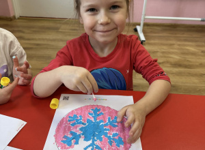 Zimowa praca plastyczna