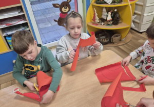 "Mikołaj"-praca plastyczna.