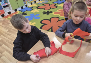 "Mikołaj"-praca plastyczna.