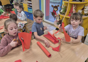 "Mikołaj"-praca plastyczna.