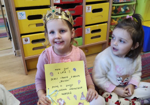 Dzieci świętują urodziny Łucji
