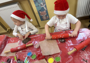 Lila I Marysia wałkowanie