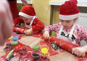 Maja i Nikodem wałkowanie