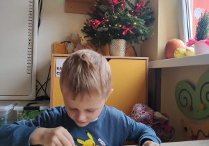 Jasio doskonali motorykę ałą