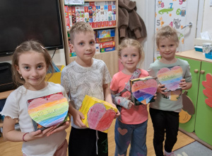 Herbatka dla Babci i Dziadka- podarunek dla podopiecznych DPS Kutno Caritas.