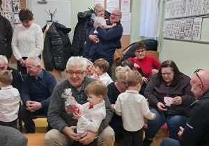 "Dzień Babci i Dziadka" w grupie "Elfy"