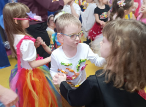 Bal karnawałowy 2026r pt. ,,W cukierkowej krainie"