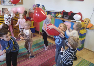 Zabawy z balonami