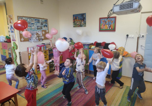 Zabawy z balonami