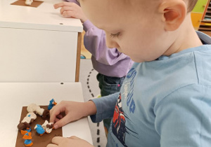 Bałwankowa rodzinka Olka.