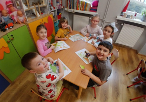 Pszczółki podczas pracy