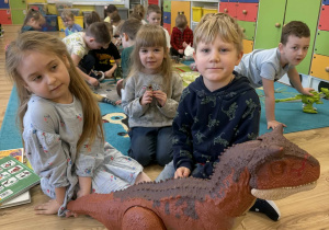 Dzień dinozaura w grupie Kreciki