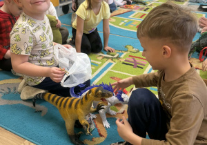 Dzień dinozaura w grupie Kreciki