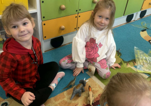 Dzień dinozaura w grupie Kreciki