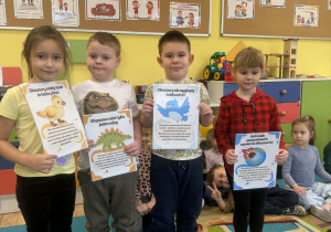 Dzień dinozaura w grupie Kreciki