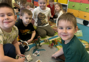 Dzień dinozaura w grupie Kreciki