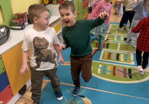 Dzień dinozaura w grupie Kreciki