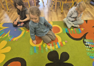 Zabawy matematyczne z klockami Nemi.