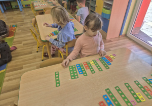 Zabawy matematyczne z klockami Nemi.