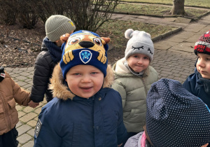 Spacer po przedszkolnym ogrodzie...