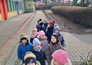 Spacer po przedszkolnym ogrodzie...