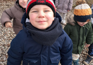 Spacer po przedszkolnym ogrodzie...