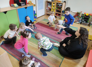 Gramy zmysłami- projekt edukacyjny- Dotyk