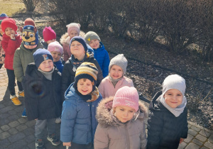 Spacer po przedszkolnym ogrodzie...