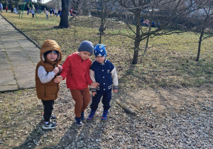 "Marcowy spacerek"...