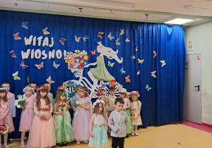 Powitanie wiosny i wybory "Calineczki"