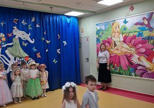 Powitanie wiosny i wybory "Calineczki"