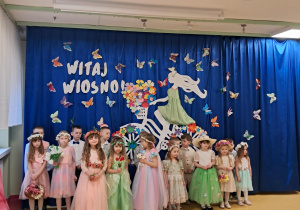 Powitanie wiosny i wybory "Calineczki"