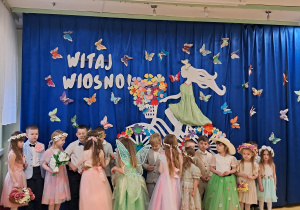 Powitanie wiosny i wybory "Calineczki"