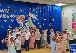 Powitanie wiosny i wybory "Calineczki"