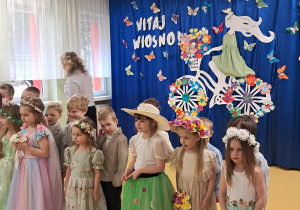 Powitanie wiosny i wybory "Calineczki"