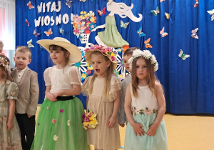 Powitanie wiosny i wybory "Calineczki"