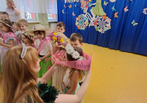 Powitanie wiosny i wybory "Calineczki"