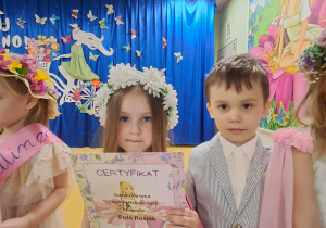 Powitanie wiosny i wybory "Calineczki"