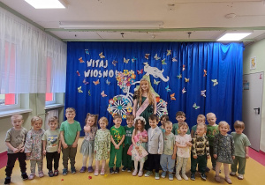 Powitanie wiosny i wybory "Calineczki"