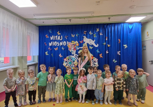 Powitanie wiosny i wybory "Calineczki"